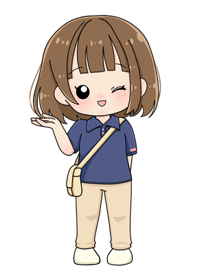 ナイスケアのキャラクター「ふうか」