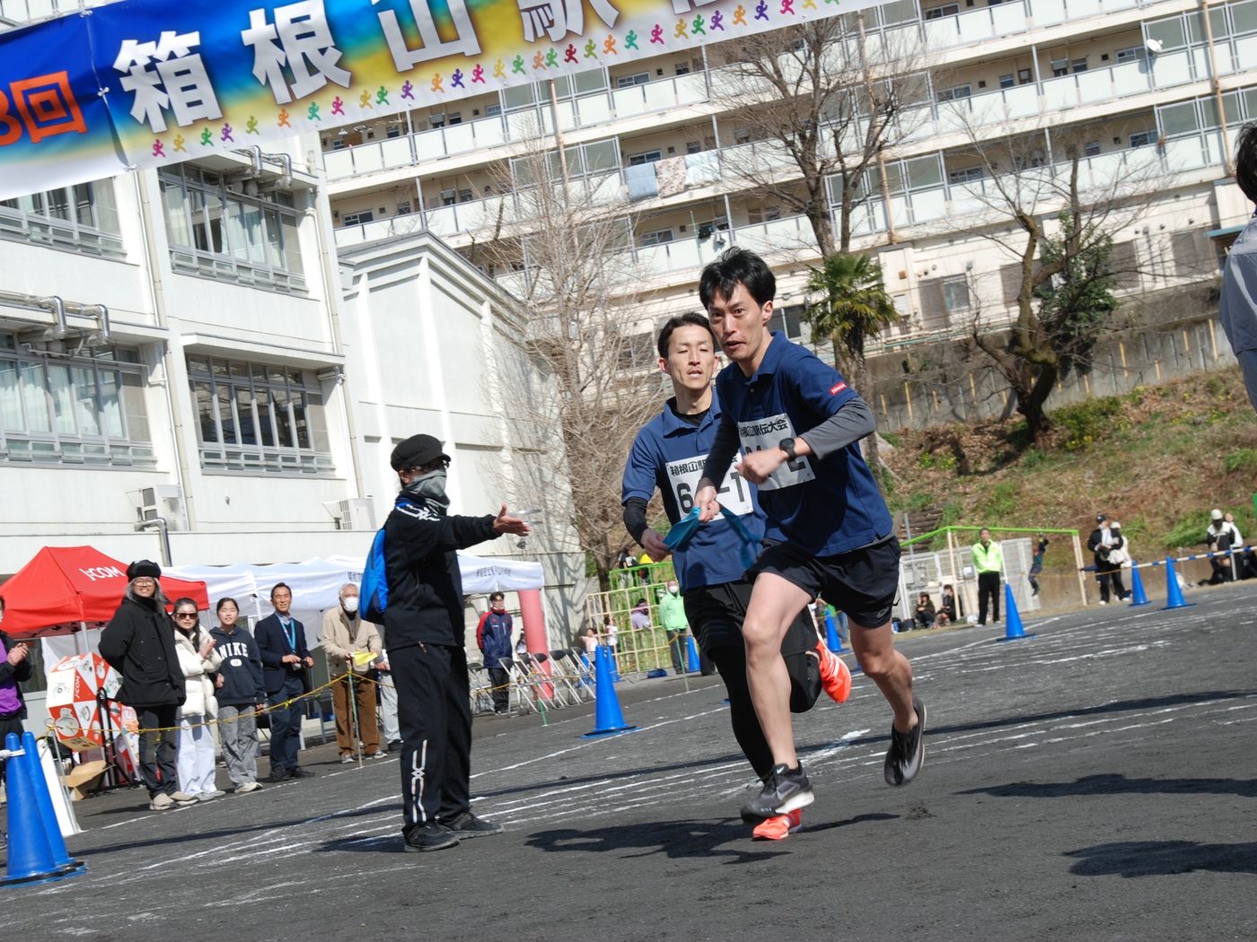 第13回 箱根山駅伝大会のようす（ナイスケアランニングクラブ）